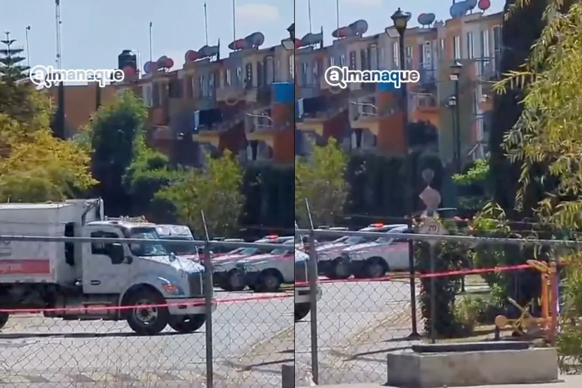 Localizan restos humanos en un contenedor de basura en Coronango