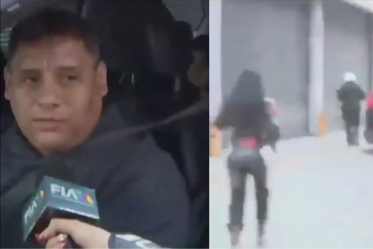 Policía del Edomex extorsiona a automovilista en plena entrevista de TV Azteca