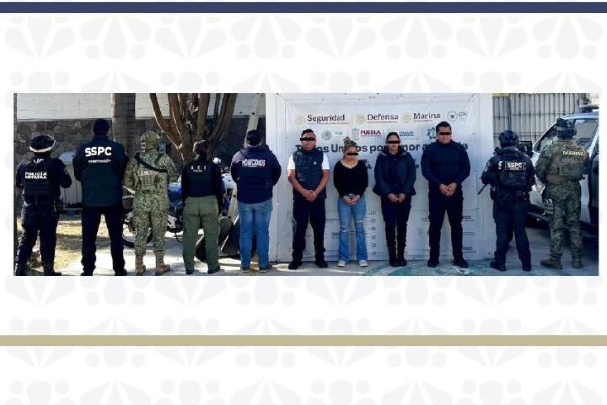 Por homicidio de dos policías y nexos con La Barredora, fueron detenidos los mandos de la SSC de Puebla