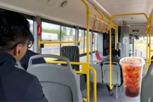 Solo bebidas con tapa pueden ingresar a los autobuses de RUTA Puebla