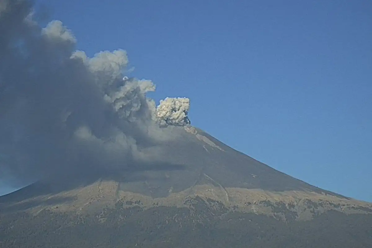 ¿Dónde habrá caída de ceniza hoy 28 de enero?