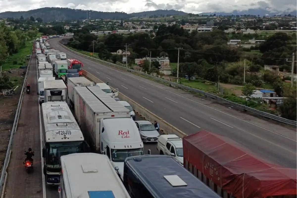 Estará cerrada la México-Puebla hoy 23 de enero