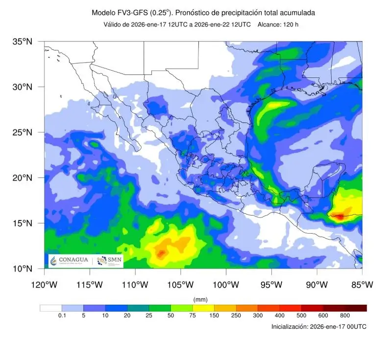 Clima en Puebla hoy 18 de enero