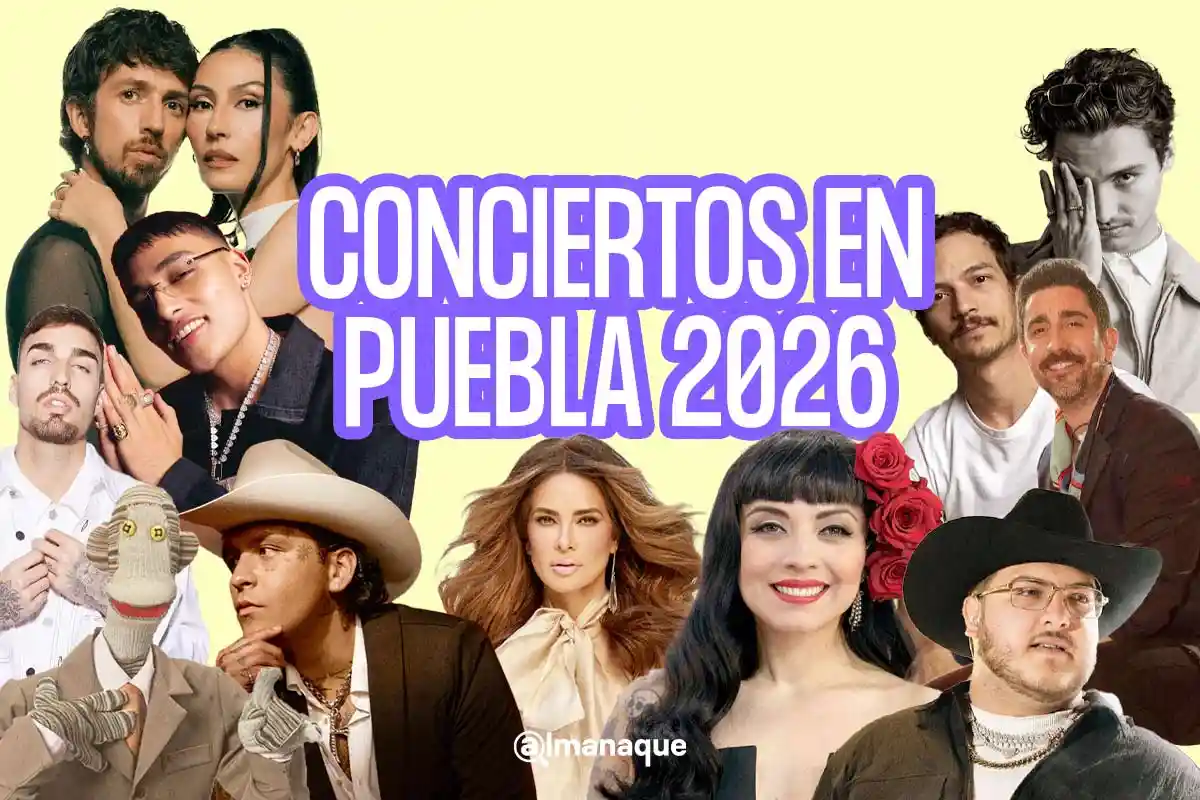 Conciertos confirmados en Puebla para 2026: Gloria Trevi, Mon Laferte, Montaner, Nodal, Grupo Frontera y más 10 Conciertos confirmados en Puebla para 2026