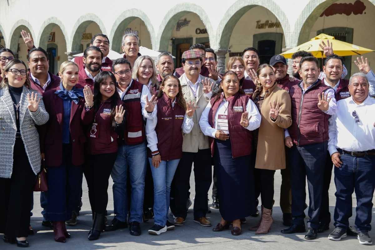 Morena Puebla presentará informe de desempeño de alcaldes a la dirigencia nacional  