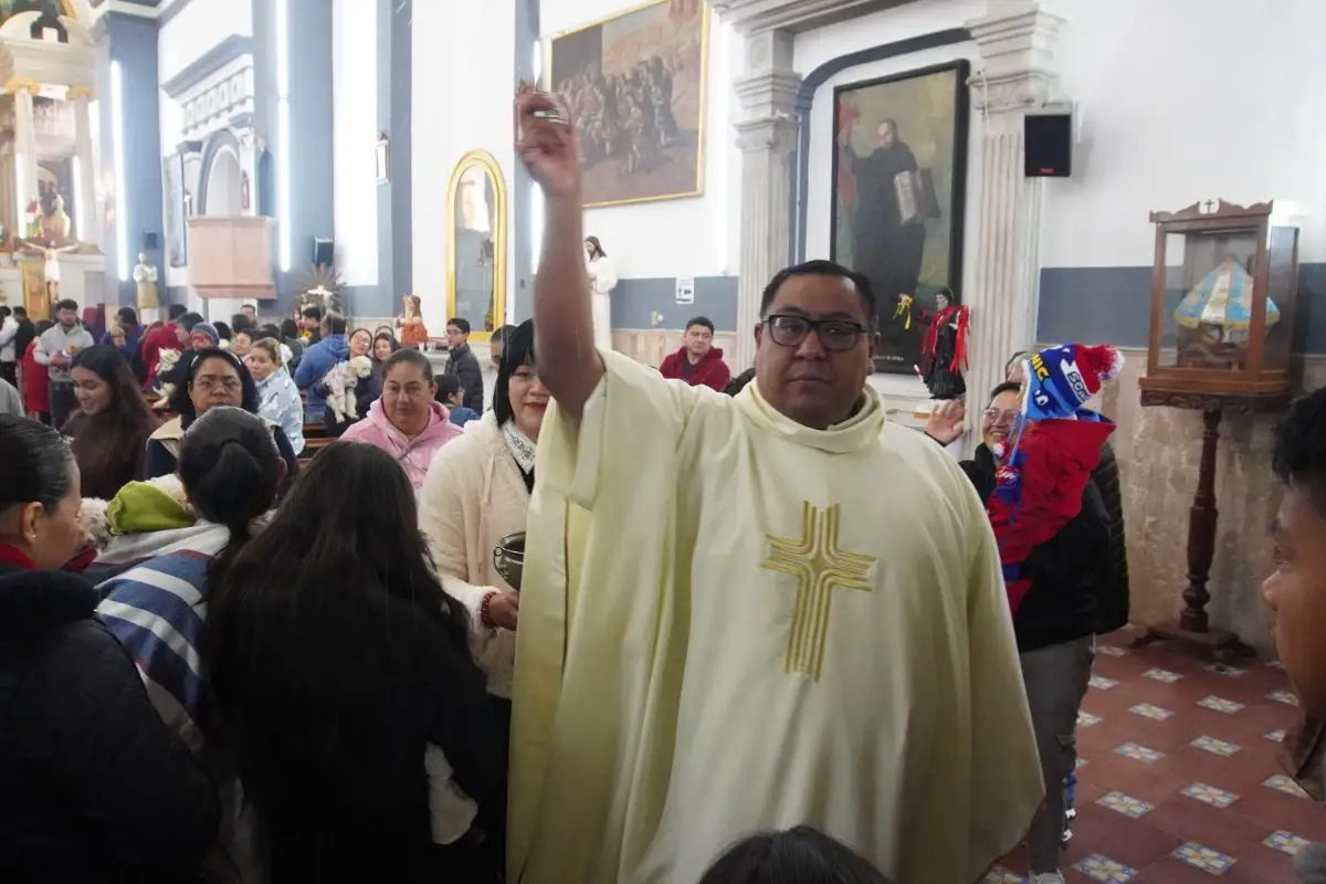 Así se celebra el Día Mundial de Bendecir a los Animales en Puebla