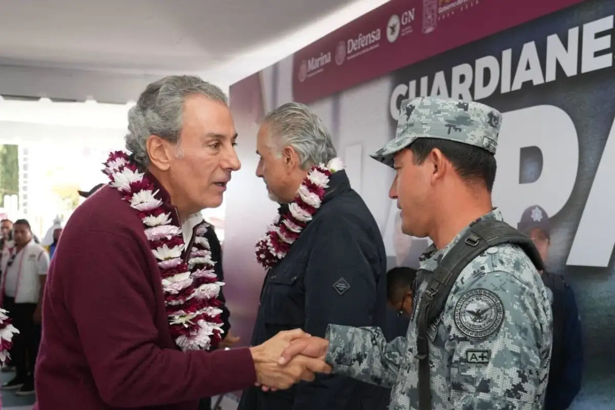 Refrenda Pepe Chedraui fortalecimiento de tejido social con "Guardianes de la Paz” en San Miguel Canoa
