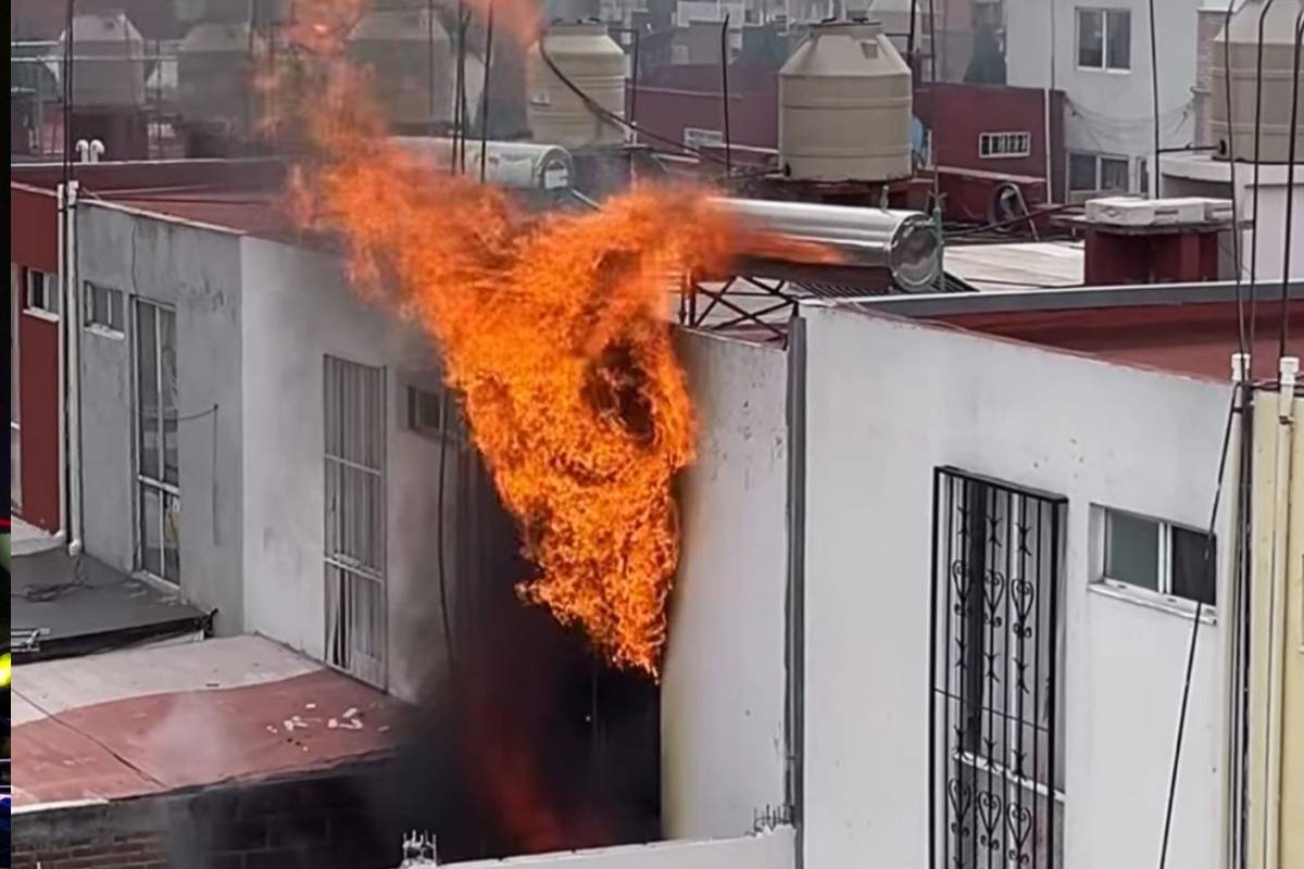 Incendio en Bosques de San Sebastian: madre y dos hijos lo pierden todo