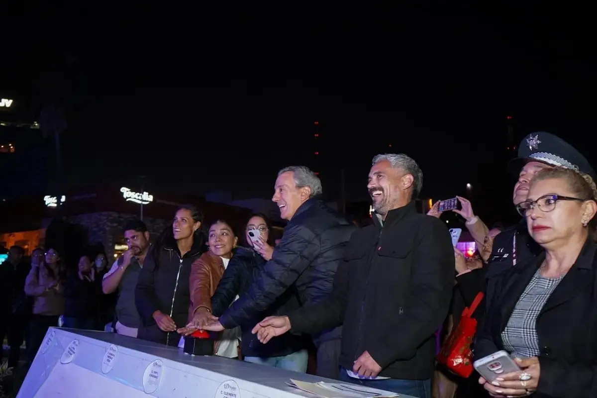 Inaugura Pepe Chedraui mantenimiento integral de la Fuente de los Frailes