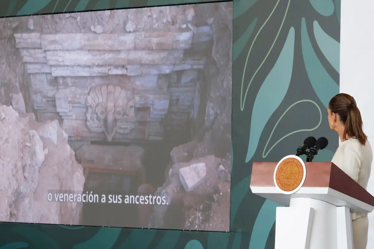 INAH descubre milenaria tumba zapoteca en el Cerro de la Cantera