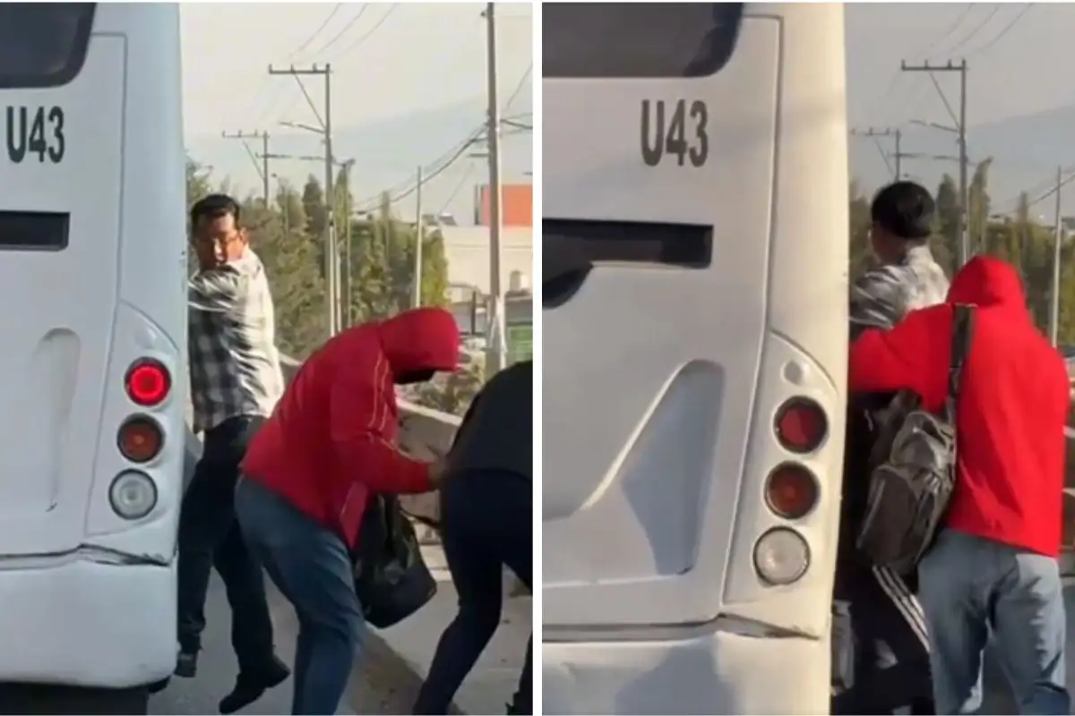 (VIDEO) Mujer cae de ruta Galgos del Sur que iba con sobrecupo