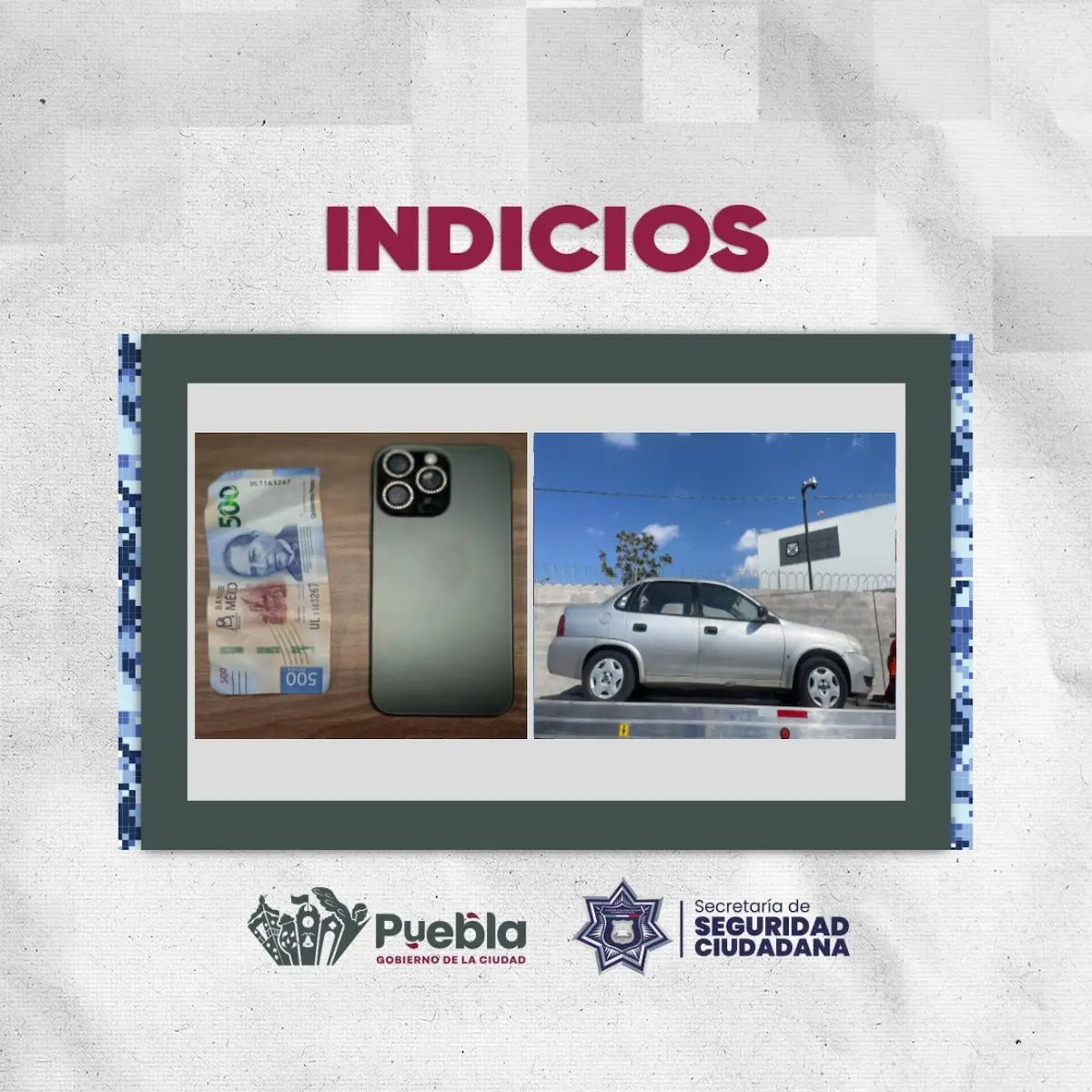 mujer se cuelga de un auto para impedir robo en Puebla y detienen al asaltante