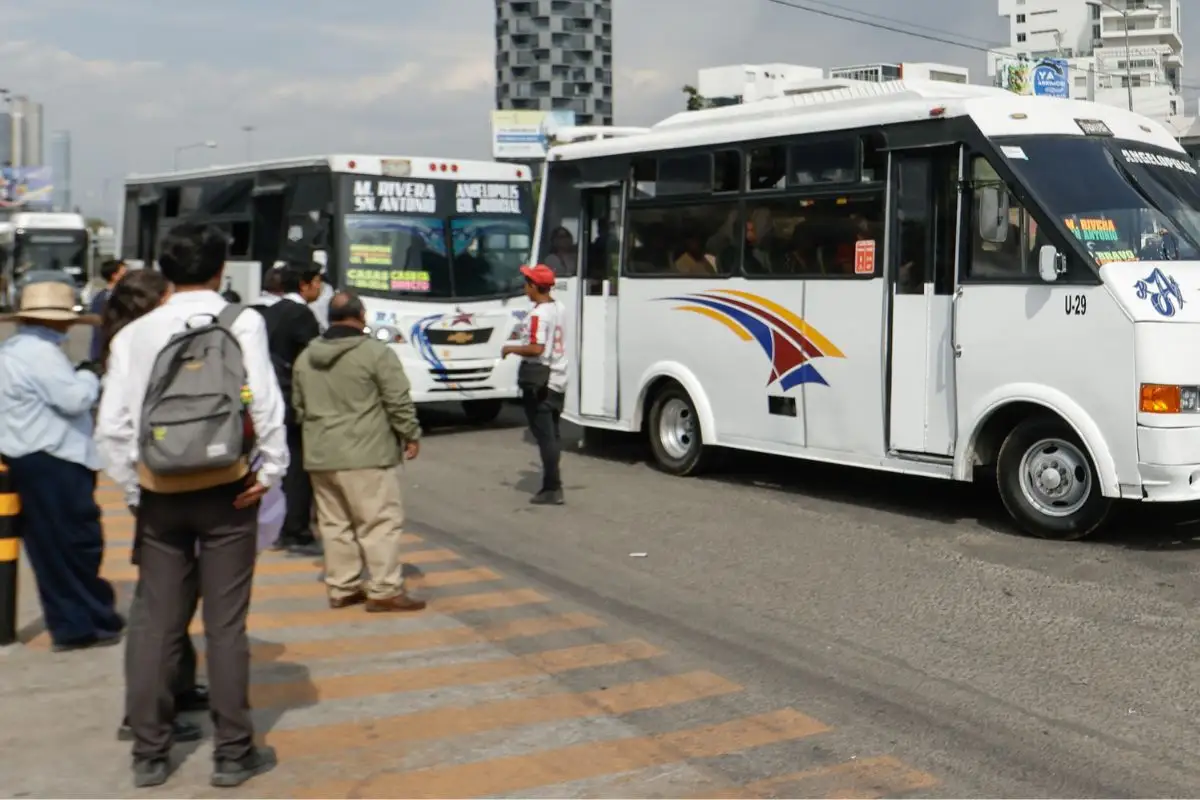 peores rutas del transporte en Puebla