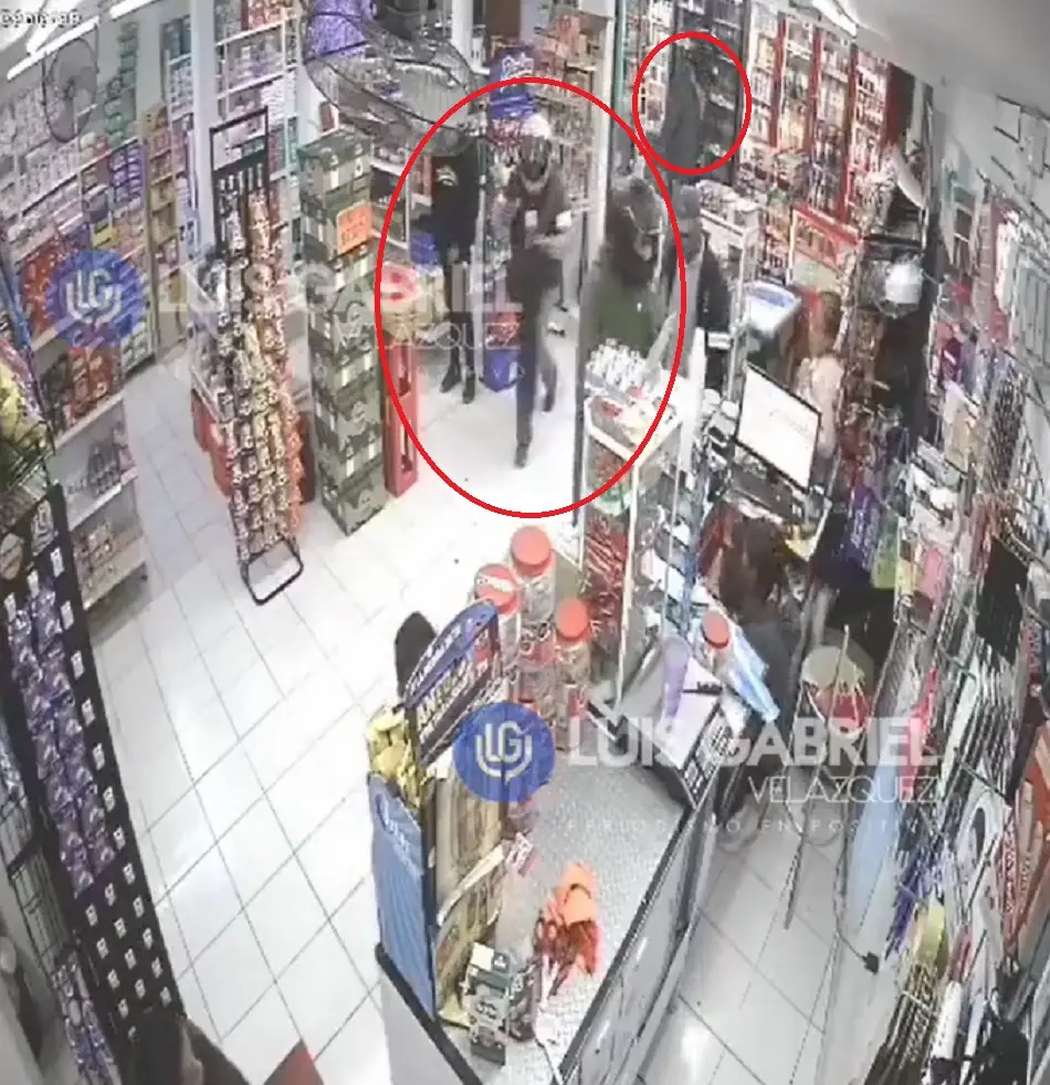 (VIDEO) Así fue un robo a tienda en San Diego Chalma 