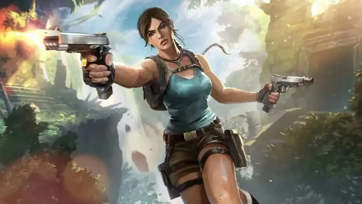 Así se ve Sophie Turner como Lara Croft