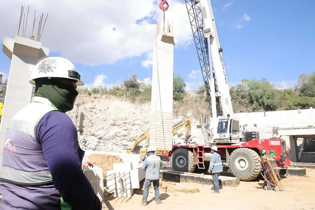 Universidad del Deporte avanza 65% con mano de obra comprometida con Puebla