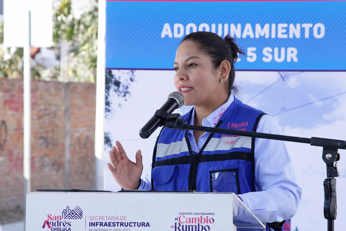 Alcaldesa de Cholula pidió mil millones de pesos para ocho calles