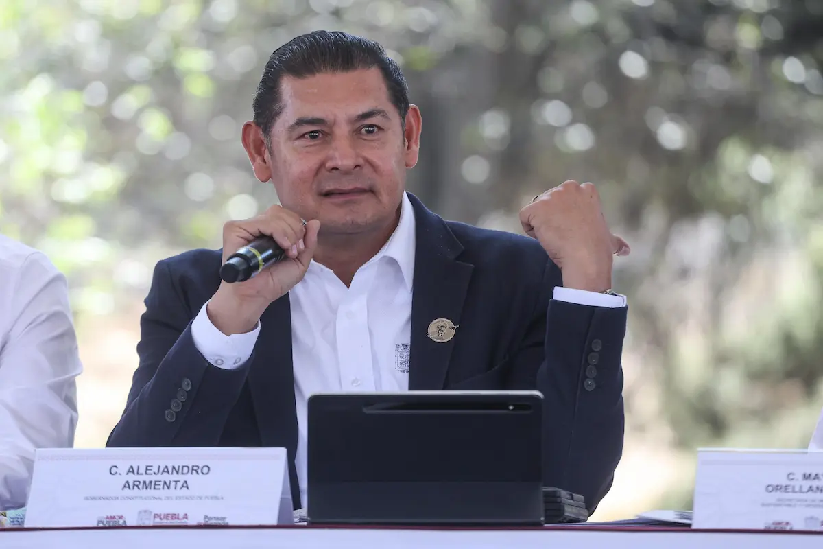 Anuncia Armenta colocación de 6 mil 200 cámaras de videovigilancia en las microrregiones de Puebla 