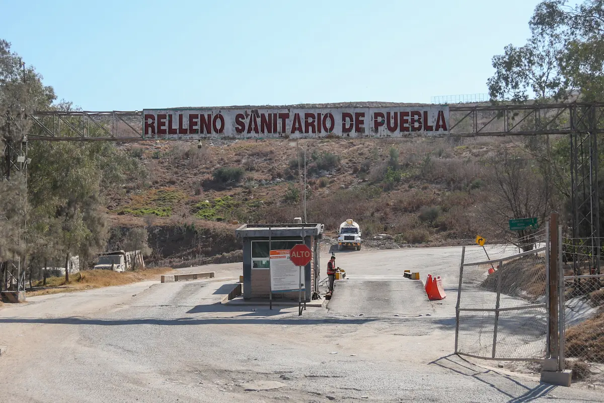 Ayuntamiento de Puebla acusa al PAN de estar detrás de protesta en el relleno de Chiltepeque