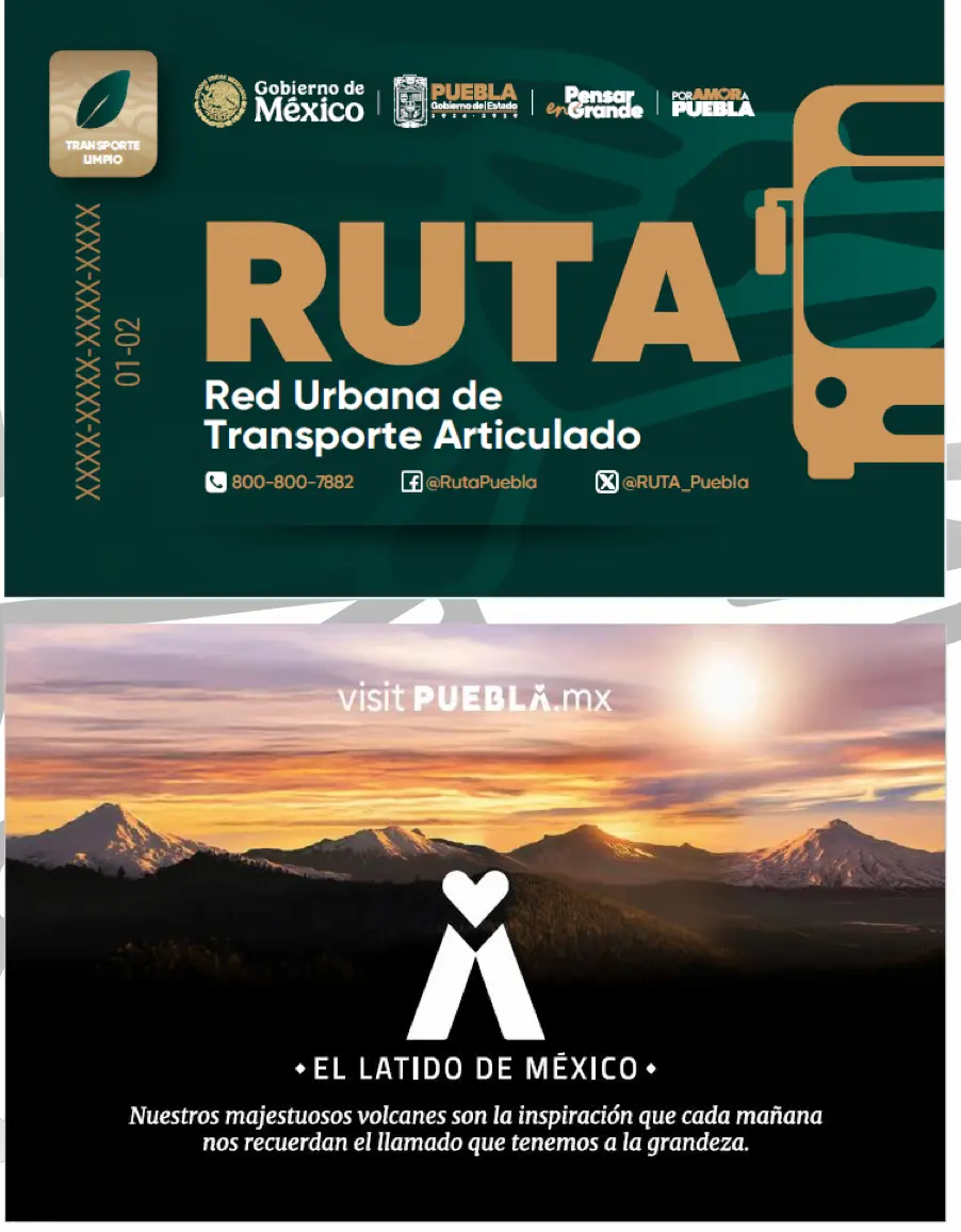 Así serán las nuevas tarjetas de RUTA; gobierno adquirirá 550 mil
