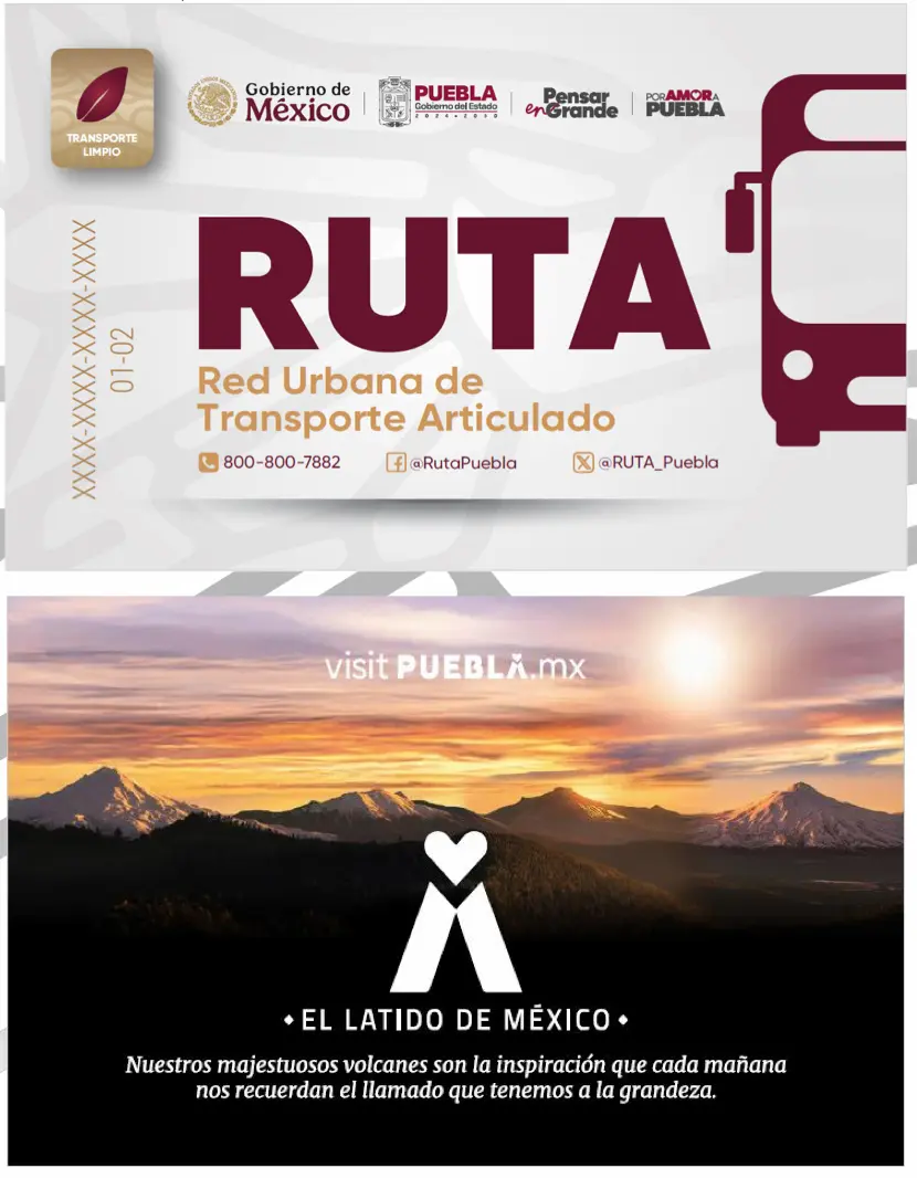 Así serán las nuevas tarjetas de RUTA; gobierno adquirirá 550 mil