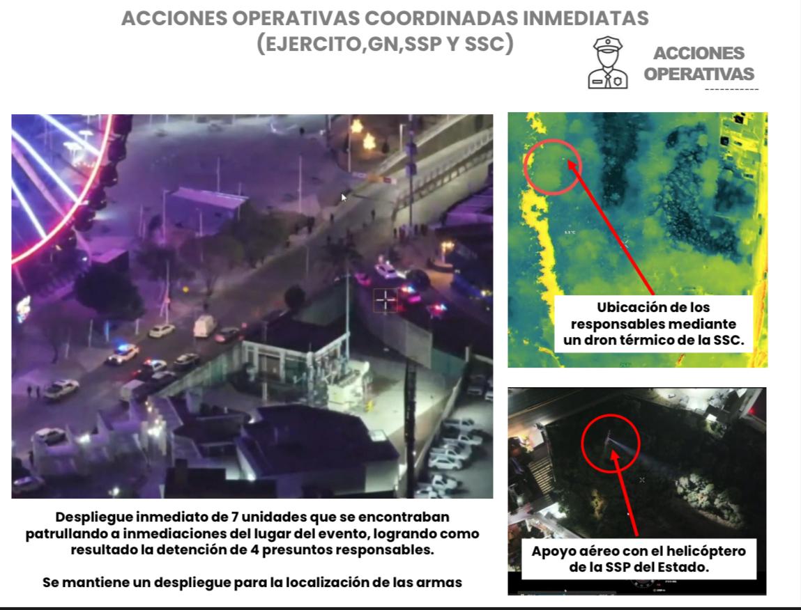Cero impunidad ante el homicidio de tres personas en la zona de Angelópolis