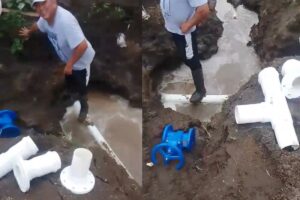 Denuncian a exdirector del agua de Huejotzingo por toma clandestina