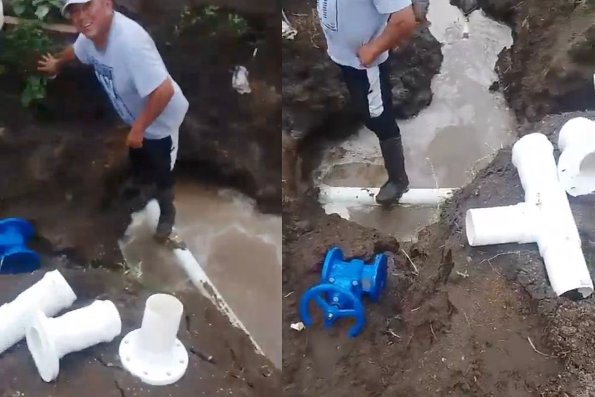 Denuncian a exdirector del agua de Huejotzingo por toma clandestina