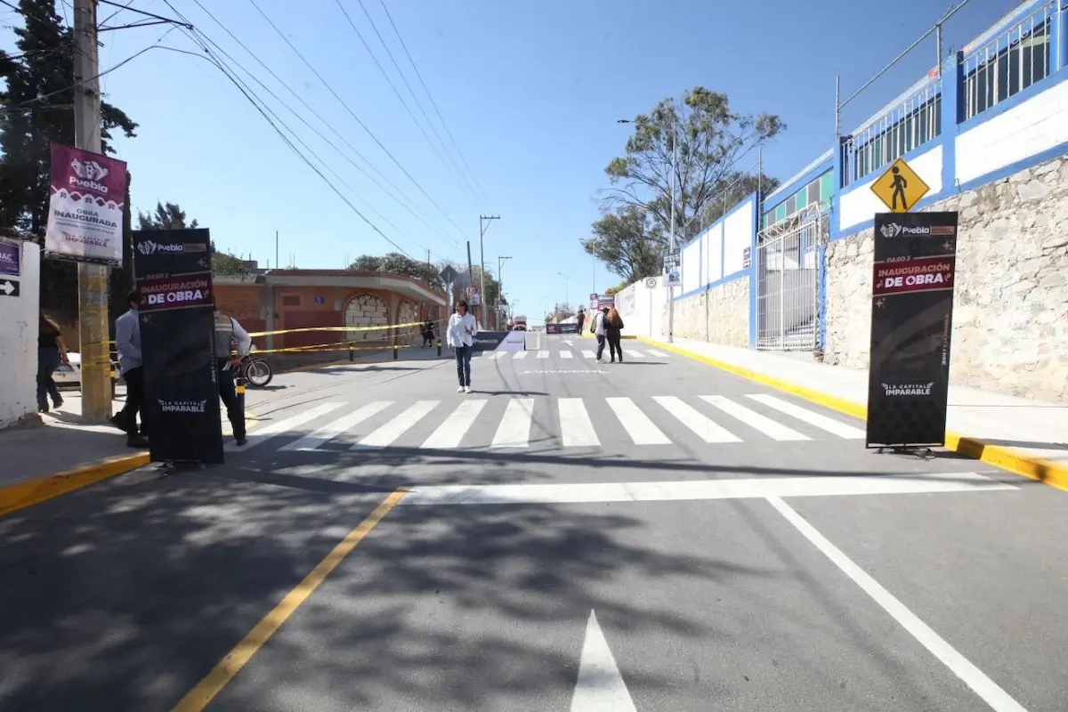 Entrega Pepe Chedraui obras viales en la Junta Auxiliar Ignacio Romero Vargas