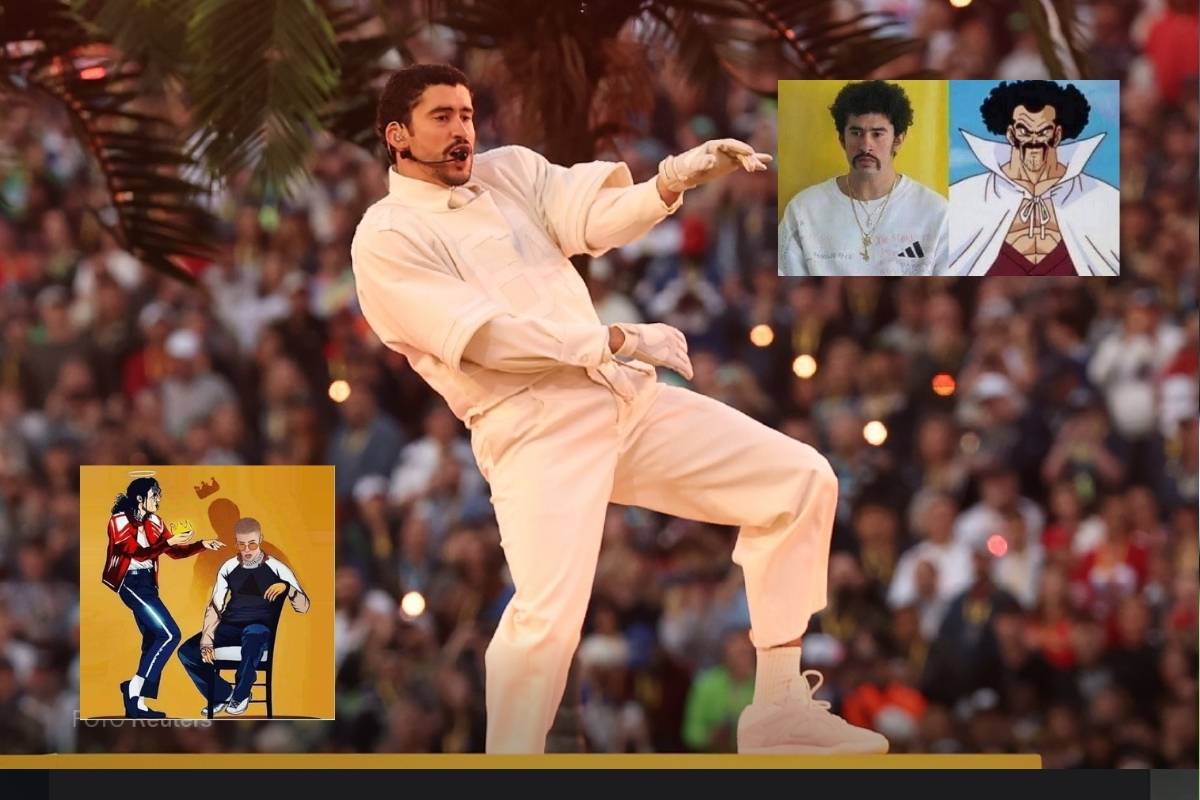 Los memes de Bad Bunny en el medio tiempo del Super Bowl