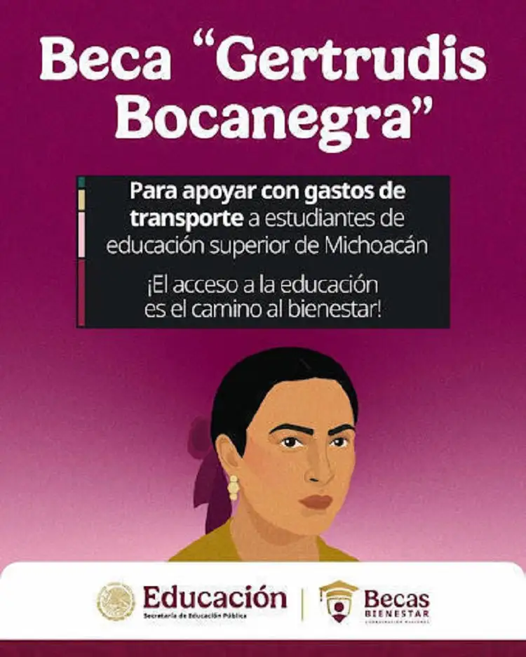 Beca Gertrudis Bocanegra: ¿Quiénes la reciben y cuánto da?
