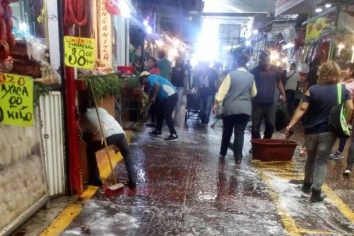 Detectan brote de sarampión en el Mercado Hidalgo