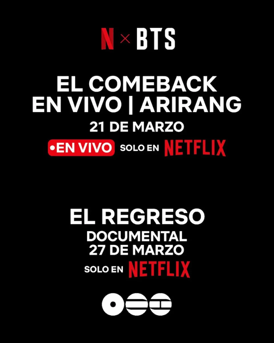 BTS x Netflix: Cuándo y a qué hora transmitirán el concierto en vivo 2 BTS x Netflix: Cuándo y a qué hora transmitirán el concierto en vivo