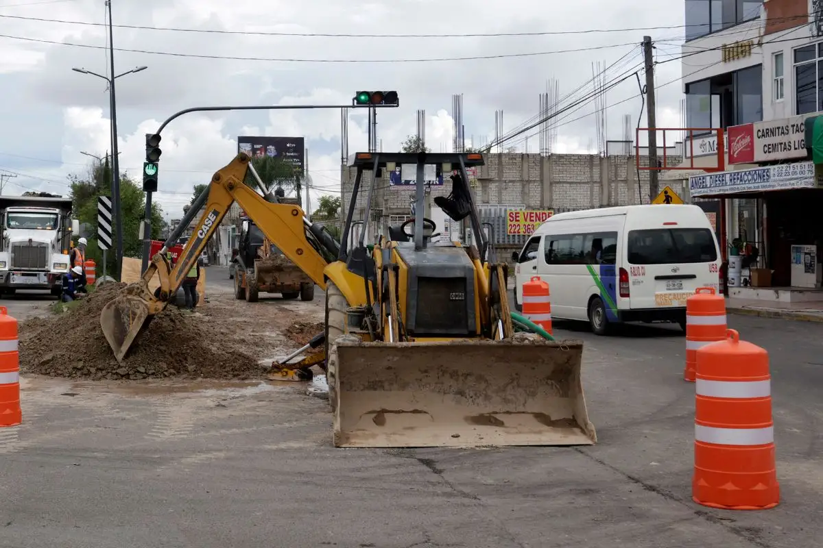 Calles cerradas en Puebla hoy 17 de febrero: Hay obras en estas vialidades