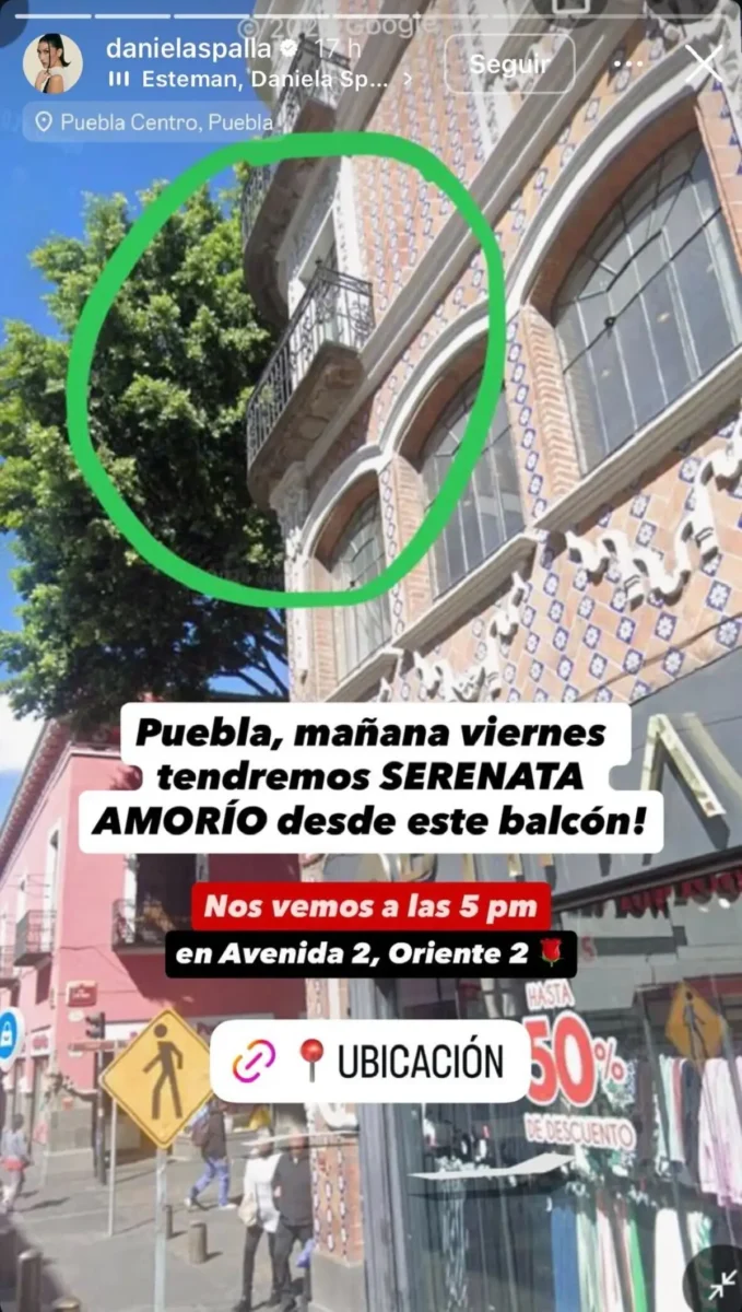 Daniela Spalla y Esteman darán serenata en Puebla este viernes