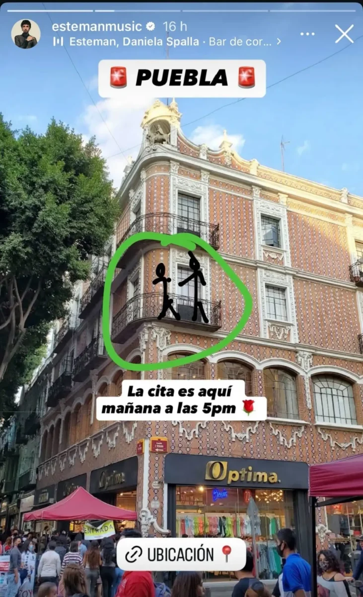 Daniela Spalla y Esteman darán serenata en Puebla este viernes