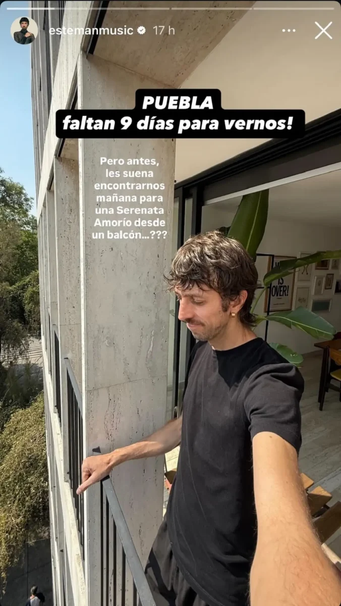 Daniela Spalla y Esteman darán serenata en Puebla este viernes