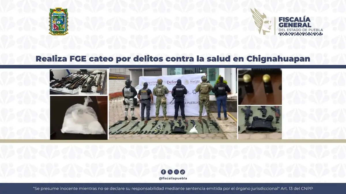 Catean inmueble del Bukanas en Chignahuapan: Esto encontraron 2 catean inmueble del Bukanas en Chignahuapan