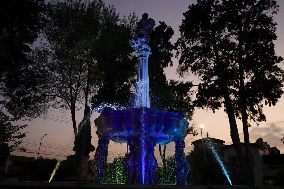 Entrega Gobierno de Pepe Chedraui mantenimiento integral de la fuente del Parque Habana 2 Entregan mantenimiento de la fuente del Parque Habana