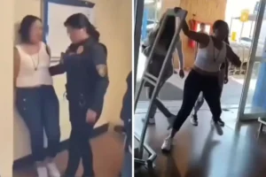(VIDEO) Mujer roba en Walmart y llora tras ser detenida
