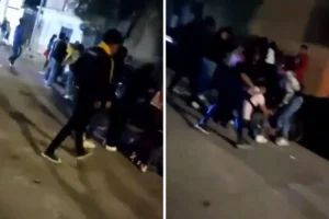 Registran dos peleas entre huehues en Puebla en diferentes puntos