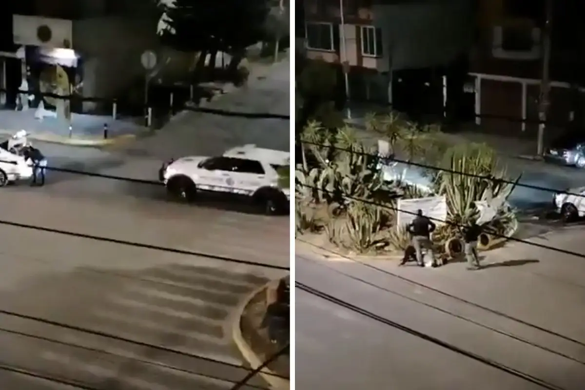 Persecución en Bosques de San Sebastián deja un detenido