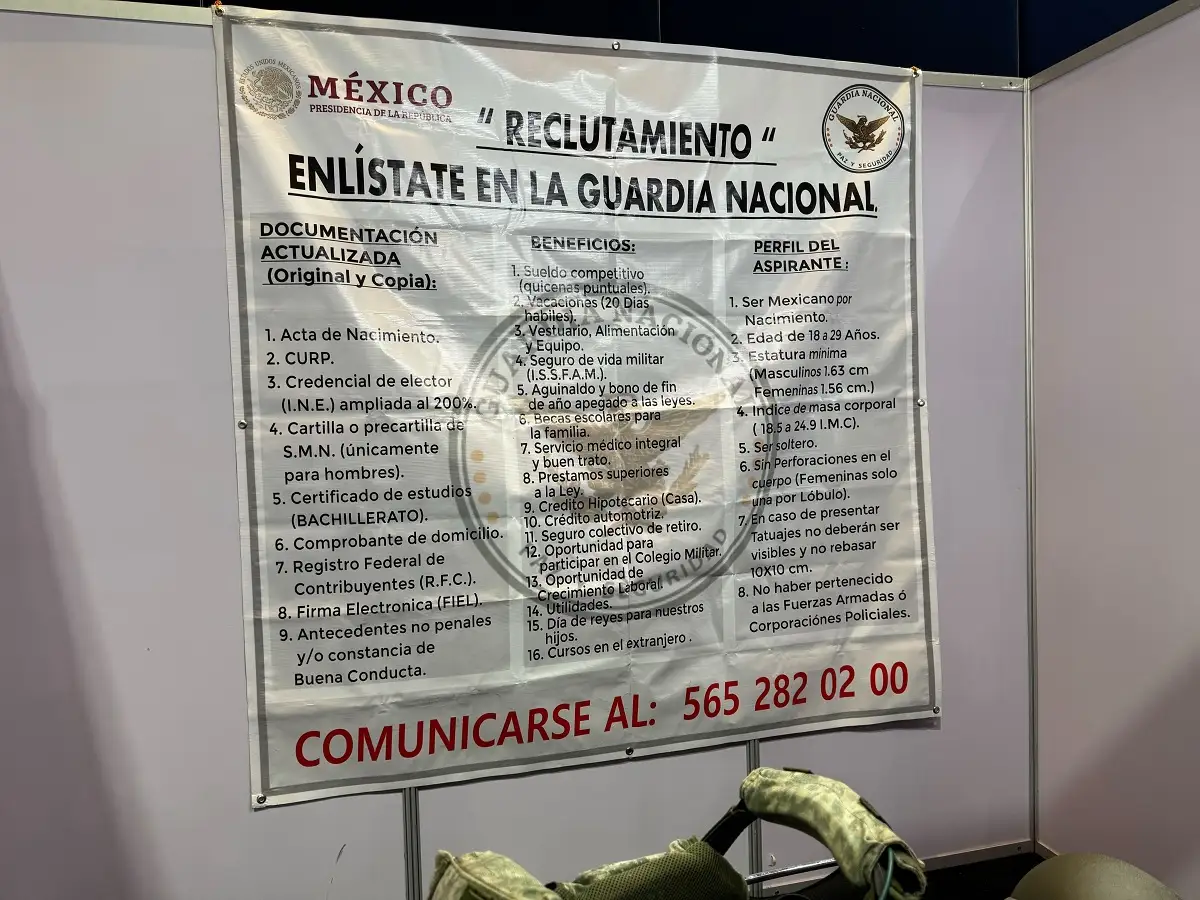 Feria del Empleo de Puebla 2026: GN ofrece vacantes de 32 mil pesos