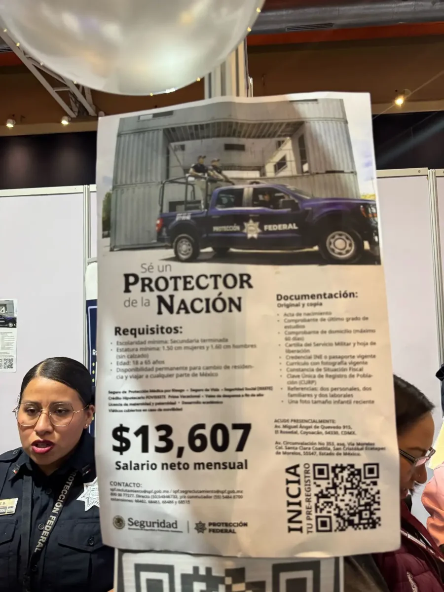 Feria del Empleo de Puebla 2026: GN ofrece vacantes de 32 mil pesos