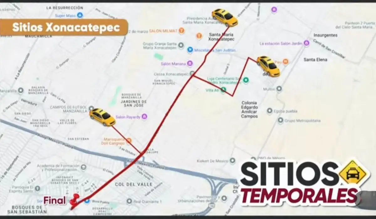Transporte temporal en Puebla será brindado por ADO y Estrella Roja