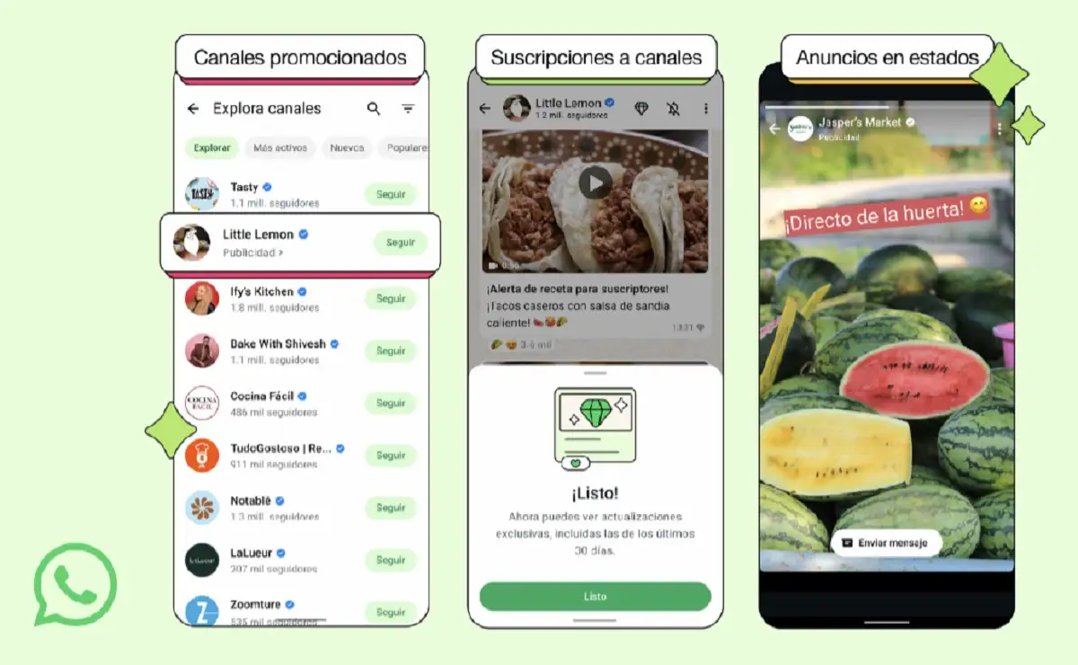 WhatsApp alerta a usuarios: comenzarás a ver anuncios publicitarios en estos lugares 4 Ya hay WhatsApp con anuncios y esto debe saber